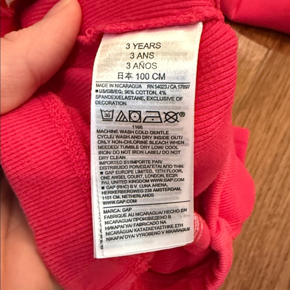 Baby GAP Pink Long Sleeve Top and Pants Set - Picture 9 of 9